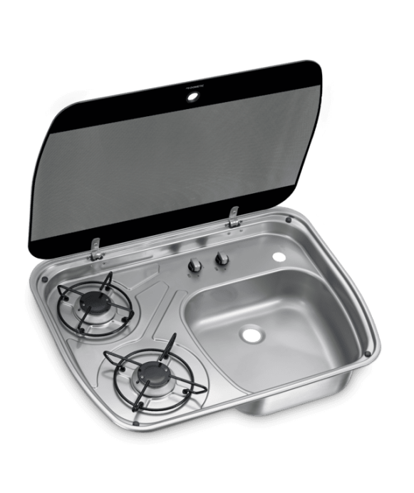 Combiné plan de cuisson à deux feux et évier HSG 2445 Dometic [product_reference]