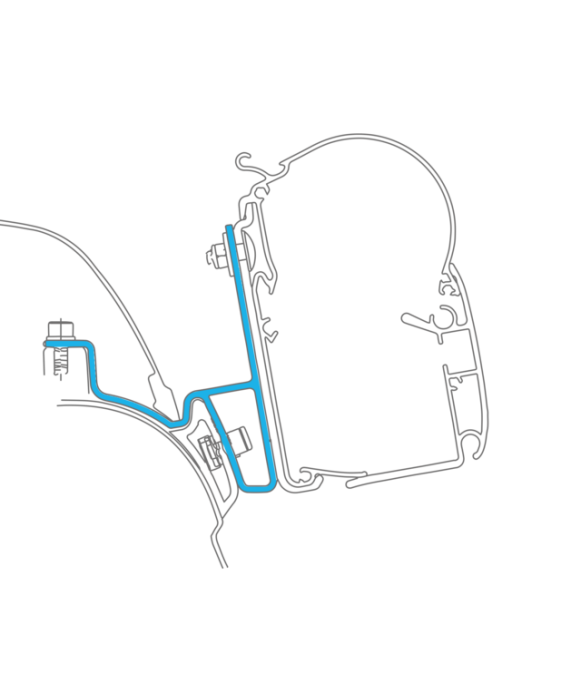 Adaptateur Store PW, T5 California Dometic [product_reference]