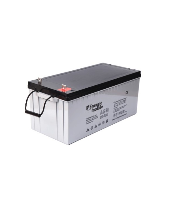 Batterie AGM 12 V - 220 Ah Energie Mobile [product_reference]